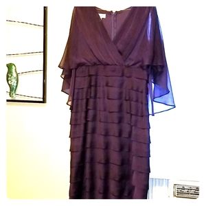 Plum formal dress